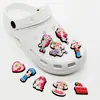 Decoración de Zapato Hebilla para Cordón de Zapato Fresas con Crema Chica Fresa Flor para Zapato Hebilla de Zapato DIY