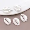 20 Peças de Pérolas Artificiais ABS Off-White com Furo Reto Laço Coração Flor Contas Espaçadoras Acessórios para Joias Artesanais DIY