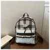 Mochila Plaid Sweetheart 2026 Linda Moderna Estilo Universitario Exquisita Ligera para Viaje Gran Capacidad