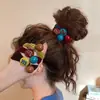 Cuerda para el Cabello de Nuevo Estilo Banda de Goma Colorida Caramelo Lazo para el Cabello Sencillo y Lindo Cola de Caballo Alta Elasticidad Cuerda para el Cabello sin Marcas Accesorio para el Cabello para Mujeres
