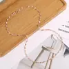 Colar de corrente de lábio em prata de lei S925 feminino de alta qualidade, corrente para clavícula versátil, corrente de azulejo, corrente fina lisa, fabricantes de origem