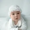 Primavera, verão e outono floral infantil faixa de cabelo recém-nascido bebê faixa de cabelo proteção fontanela faixa de cabelo infantil cocar princesa chapéu vazio