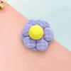 Tecido Fresco e Artístico Xadrez de Camada Dupla Camélia Tridimensional Handmade DIY Acessórios de Cabelo Roupas Sapatos Chapéus Bolsas Acessórios para Roupas de Boneca