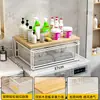 Estante de almacenamiento para lavadora, de carga frontal o de carga superior, para gabinetes de baño, encima del inodoro, para uso doméstico, balcón y almacenamiento de secadora