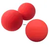 Pelota de fascia para yoga de seis piezas de silicona de una pieza dureza de la pelota Pelota con púas Un agarre de esponja anillo elástico de látex