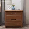 Mesa de cabeceira mini 40 em madeira maciça de nogueira simples moderna novo estilo chinês armário de armazenamento armário de armazenamento de cabeceira de quarto totalmente montado