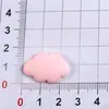 Nova Capa de Celular de Resina Nuvem Branca Duas Cores Areia Movediça Material de Beleza DIY Acessórios de Capa de Celular Creme