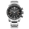 Dropshipping Reloj Multifuncional MEGIR para Hombre Moda Impermeable Luminoso de Cuarzo para Hombre 3008