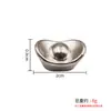 Lingotes de Ouro Sólido em Vários Tamanhos para Decoração, Atraindo Riqueza e Fortuna, Adequado para Decoração de Sala de Estar ou Loja, Presentes de Inauguração, Disponível para Dropshipping