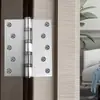Bisagra de Acero Inoxidable 5*4 Ensanchada y Engrosada Rodamiento Silencioso Bisagra para Puerta de Habitación Resistente Transfronteriza 304 Bisagra Plana Exportación