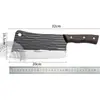 Cuchillo de Cocina Forjado de Acero Inoxidable Yangjiang para Uso Doméstico, Cuchillo de Doble Propósito para Picar y Cortar, Al Por Mayor en Stock Asakh-No.938
