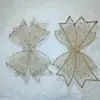 Accesorios para Joyería de Malla Casual con Lazo de Pedrería Tocado DIY Pasador Zuecos de Zapato Flor Material al por Mayor