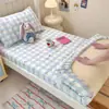 Funda de colchón de algodón puro para dormitorios estudiantiles, protector de colchón 90x190, funda de cama de algodón todo en una pieza, funda de colchón Simmons de cobertura total