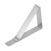 Pinza Triangular Antideslizante para Mantel de Acero Inoxidable para el Hogar, Pinza Fija para Mantel, Pinza Elástica de Artículos Esenciales Diarios para el Hogar