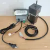 Controlador de Mesa de Jantar Elétrica Hotel Mesa Redonda Interruptor Regulador de Velocidade Giratório Conjunto Completo de Acessórios Reparo DC 12V24V