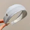 Diadema de tela de alta gama para otoño e invierno, extra ancha, adelgazante, estilo coreano, pinza para el pelo de terciopelo para mujer