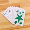 Adesivo de estrela de cinco pontas multi-tamanho adesivo de estrela colorida adesivo de recompensa para crianças adesivo para roupas