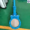 Válvula de Compuerta de Poliuretano Hidráulica Zhigong Pz673Mx-10C Válvula de Compuerta de Poliuretano Resistente al Desgaste para Lodos