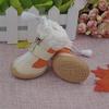 Kbl Pet Zapatos de Cachorro Poodle Zapatos de Perro de Gamuza Gruesa Suela de Goma Antideslizante Cómodos para Perros Teddy