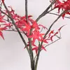 Plantas Verdes Simuladas, Árboles de Arce Rojo, Árboles Falsos en Maceta, Decoración de Interiores, Paisajismo de Piso para Sala de Estar, Adornos de Estilo Escandinavo, Plantas Verdes Biónicas