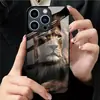 Aplicable a Apple 18PRO Funda de Vidrio Templado 17PROMAX Cabeza de León Cubierta Protectora iPhone16 Rey León 17E