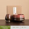 Conjunto de Batedores de Matcha Torneados em Forno Japonês Presente para Amantes de Matcha Conjunto de Chá de Sete Peças para Fazer Latte de Café da Manhã