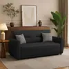 Sofá de cuero resistente a arañazos de gato sala de estar de apartamento pequeño habitación de alquiler tienda de ropa apartamento moderno sofá recto simple una pieza al por mayor