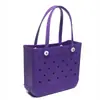 Bolsa de praia com furos em EVA portátil à prova d'água para viagem feminina lavável esportes areia piscina bolsa de praia atacado