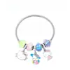 Pulseira Panjia Rosa Pulseira Gato KT Pulseira Desenho Animado Transfronteiriça Fofa Pando Hello Kitty Puxar Fábrica de Joias Atacado