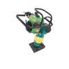 Compactador de impacto de gasolina para terrenos de construcción, compactador de construcción de campo pequeño, equipo de apisonado de hormigón portátil
