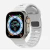 Adecuado para Apple Iwatch10 Correa Deportiva de Silicona Apple Watch Ultra2 Hebilla Cuadrada de Diamante Correa de Reloj