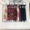 Corbata a Cuadros para Uniforme JK Sin Nudo Fácil de Poner para Estudiantes de Secundaria Hombres y Mujeres Estilo Academia Británica JKDK Corbata