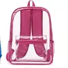 2026 Nuevo Mochila Transparente de PVC Transfronteriza para Amazon Moda Versátil Mochila Escolar para Estudiantes Mochila Transparente de Gelatina