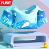 Roupa de Flutuação Infantil para Meninos e Meninas, Boia de Braço Inflável Grátis, Colete Salva-Vidas Profissional para Bebês Iniciantes, Equipamento de Natação para Crianças Pequenas