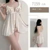 Roupa Íntima Sexy Night Qin Renda Sexy Malha Transparente Camisola Vazada Vazamento de Leite Pijama Paixão Grátis Conjunto 7159