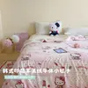 2026 Nuevo Estilo Coreano Agradable para la Piel Suave Manta de Lana de Cordero Sanrio Manta Multifuncional para la Pausa del Almuerzo Agradable para la Piel Suave