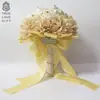 Directo de fábrica novia sosteniendo ramo flor de seda simulación boda boda boda boda accesorios de boda flores para sostener en foto flores artificiales