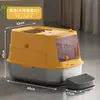 Bandeja Sanitaria para Gatos Totalmente Cerrada de Acero Inoxidable, Inodoro Grande de Doble Propósito para Gatos, Bandeja para Arena de Gatos Anti-Salpicaduras, Suministros para Gatos Directo de la Fábrica Fuente