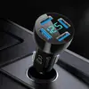 Fabricantes de origen modelo privado de múltiples puertos cargador de coche 152,5w 2C2A carga súper rápida explosiones transfronterizas cargador de teléfono para coche