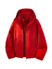 Chaqueta Funcional 3 en 1 para Exteriores Jack Tuan Yang para Mujer, Chaqueta Impermeable, Abrigo de Montañismo Desmontable Deportivo y Casual
