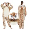 Pijama de una pieza con animales de dibujos animados, franela, Pegaso, Unicornio, Tiburón, Dinosaurio, León, Pijama de pareja, Ropa para casa
