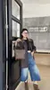 Bolso Nuevo de Principios de Otoño, Bolso de Hombro de Dama Moderno y Dulce, Bolso Sencillo Tipo Cubo, Bolso para Viajes de Oficina, Bolso de Axila para Mujer