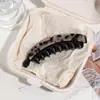 Novo prendedor de rabo de cavalo alto da moda transfronteiriço, prendedor de banana de estampa de leopardo requintado e simples, prendedor de cabelo de acetato, acessório de cabelo