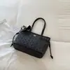 Bolso de Hombro Transfronterizo de Gran Capacidad para Mujer 2026 Otoño Nuevo Bolso de Hombro Retro de Lunares Bolso de Mano para Viajar