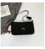 Bolsa Texturizada Retro de Alta Qualidade para Mulheres 2026 Nova Moda de Inverno Versátil Bolsa de Ombro Estilo Minimalista Bolsa Transversal para o Dia a Dia
