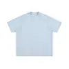 Camiseta de Manga Corta Lisa Estilo Americano Deconstruido Patchwork para Hombre Catteeius, Cuello Redondo, Ajuste Holgado de Verano, Camiseta de Media Manga para Pareja