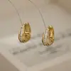 Novedad 2025 Pendientes Elegantes con Circonita Micropavimentada para Mujer, Pendientes de Cruz Geométricos de Gama Alta, Pendientes de Lujo Exquisitos y Accesibles
