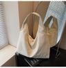 Bolsa Tote de Lona Casual Moda Transfronteiriça para Mulheres 2026 Nova Tendência Versátil Grande Capacidade Bolsa de Ombro para o Dia a Dia