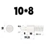 Shang En Mold Clip Limitador Deslizador SLK SY351/Y-Z5130/SY-Z5140/SY353/Bloqueo de Corredor