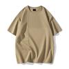 Camiseta de Hombre 2024 Manga Corta Básica Sencilla Deportiva Combinable Media Manga Verano Moda Marca Estilo Americano Ropa Deportiva para Hombre